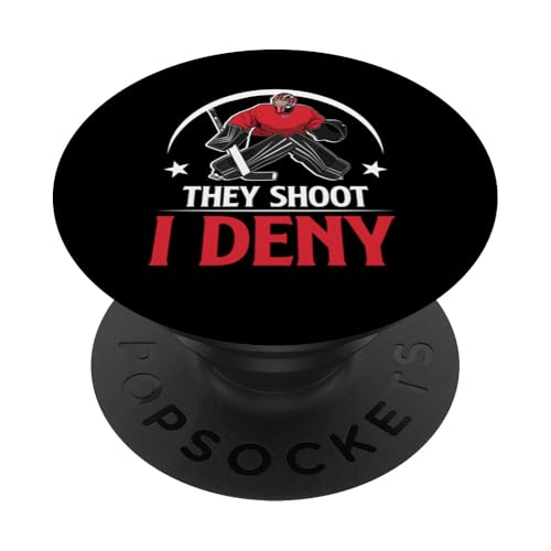 Eishockey-Torwart PopSockets Klebender PopGrip von Youth Hockey Goalie Gifts for Boys
