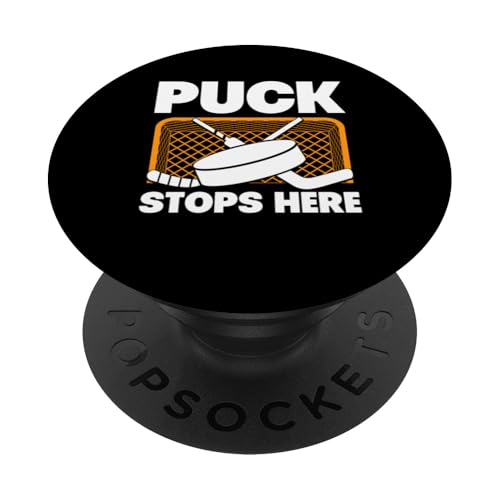 Eishockey-Torwart PopSockets Klebender PopGrip von Youth Hockey Goalie Gifts for Boys