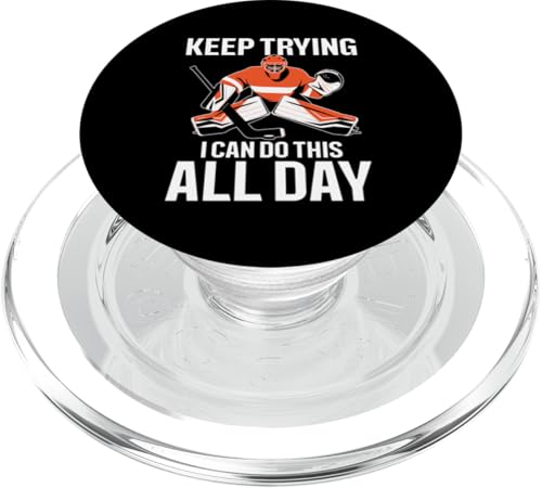 Eishockey-Torwart PopSockets PopGrip für MagSafe von Youth Hockey Goalie Gifts for Boys