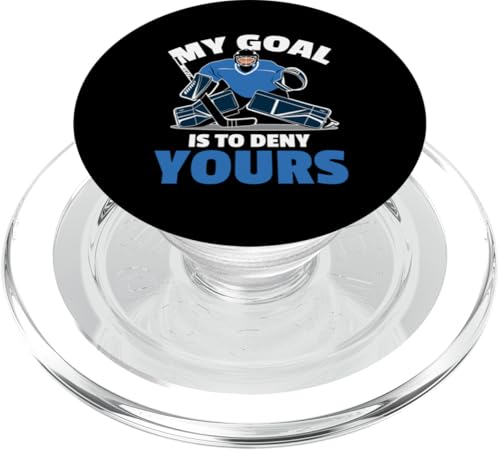 Eishockey-Torwart PopSockets PopGrip für MagSafe von Youth Hockey Goalie Gifts for Boys