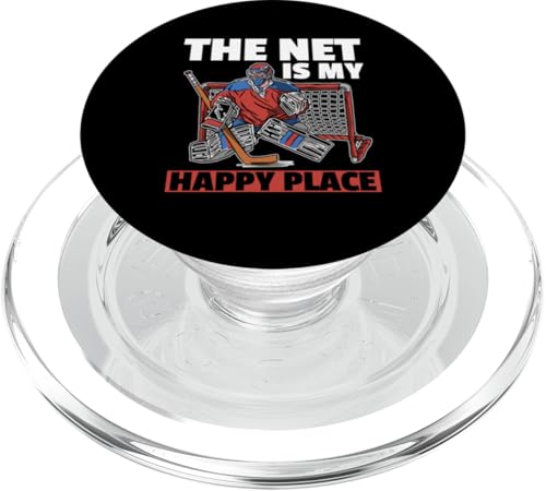 Eishockey-Torwart PopSockets PopGrip für MagSafe von Youth Hockey Goalie Gifts for Boys