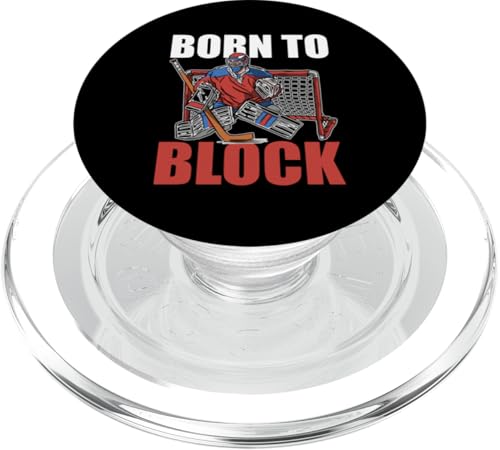 Eishockey-Torwart PopSockets PopGrip für MagSafe von Youth Hockey Goalie Gifts for Boys