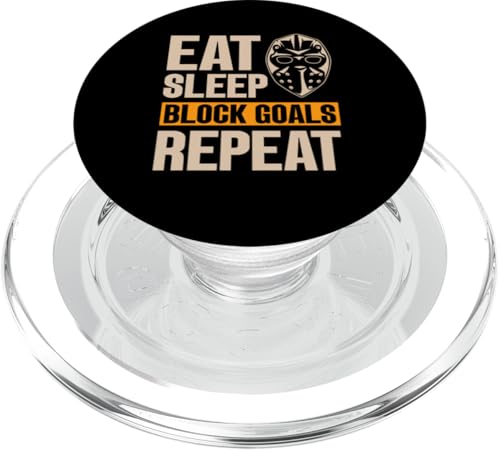 Eishockey-Torwart PopSockets PopGrip für MagSafe von Youth Hockey Goalie Gifts for Boys