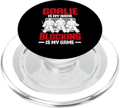 Eishockey-Torwart PopSockets PopGrip für MagSafe von Youth Hockey Goalie Gifts for Boys