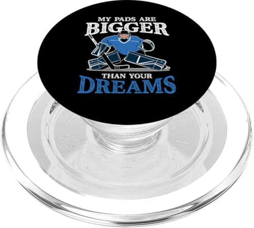 Eishockey-Torwart PopSockets PopGrip für MagSafe von Youth Hockey Goalie Gifts for Boys