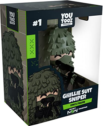 Youtooz Ghillie Suit Sniper 10,7 cm Vinyl-Figur, offiziell Lizenziertes Sammlerstück von Call of Duty: Modern Warfare 2 Videospiel-Figur, von Youtooz Modern Warefare 2 Collection Youtooz Ghillie Suit Sniper 10,7 cm Vinyl-Figur, offiziell Lizenziertes Sammlerstück von Call of Duty: Modern Warfare 2 Videospiel-Figur, von Youtooz Modern Warefare 2 Collection von Youtooz