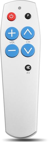 Universelle IR-TV-Fernbedienung, Kompatibel mit den Meisten TV-Marken, Ideal für Senioren und Menschen mit Demenz Universelle IR-TV-Fernbedienung, Kompatibel mit den Meisten TV-Marken, Ideal für Senioren und Menschen mit Demenz von Youya