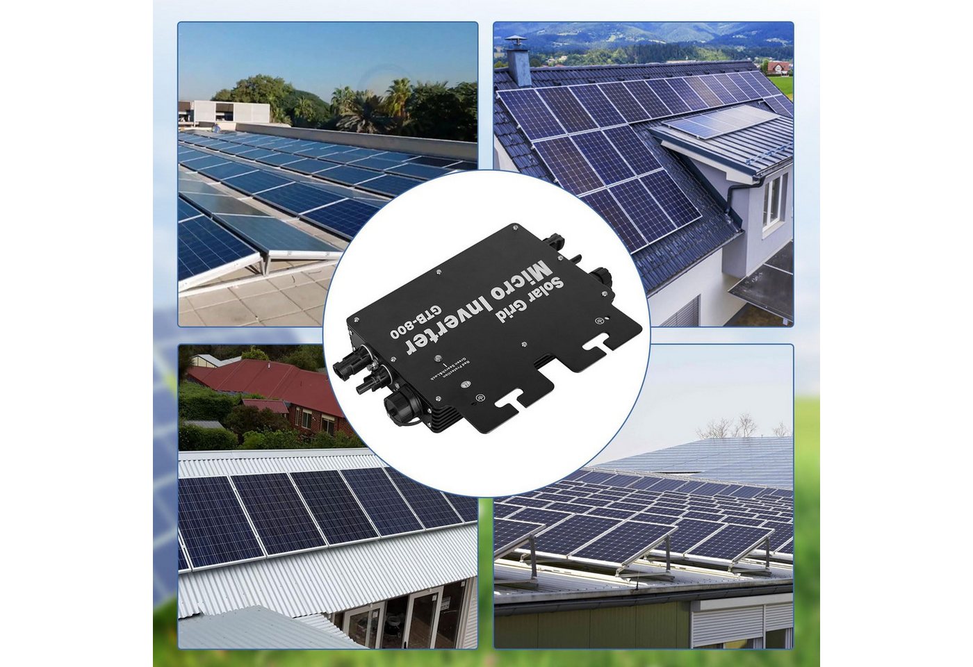 Youyijia Wechselrichter Balkonkraftwerk 800W Wechselrichter WiFi Steuerung Automatische Youyijia Wechselrichter Balkonkraftwerk 800W Wechselrichter WiFi Steuerung Automatische von Youyijia