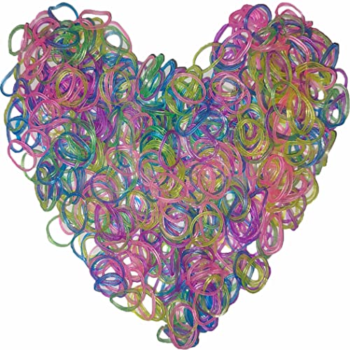 Yowamho 900 Gummibänder Leuchtend Gemischte Farbe mit 24 S-Clips und 1 kleinen Häkelnadel, Gummibänder für Armbänder. Yowamho 900 Gummibänder Leuchtend Gemischte Farbe mit 24 S-Clips und 1 kleinen Häkelnadel, Gummibänder für Armbänder. von Yowamho