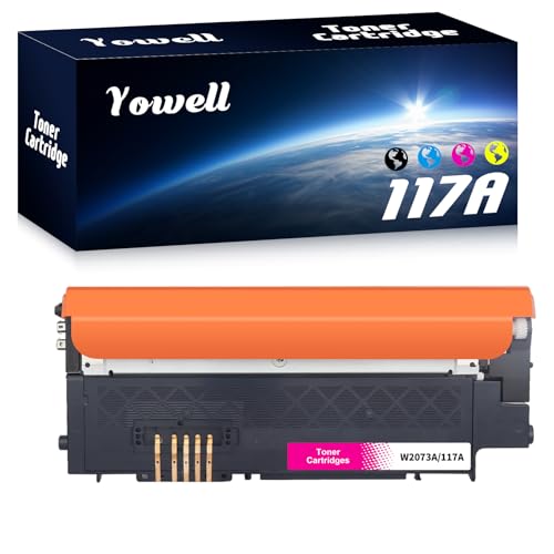 117A Toner Magenta Kompatible für HP 117A Magenta Toner für Toner HP Color Laser MFP 179fwg MFP 178nwg 150nw 179fnw 178nw 179 178 Laser 150a 150w,117A Magenta von Yowell