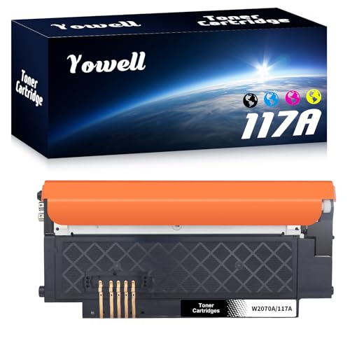 117A Toner Schwarz Kompatible für HP 117A Toner Schwarz für Toner HP Color Laser MFP 179fwg MFP 178nwg 150nw 179fnw 178nw 179 178 Laser 150a 150w,1* 117A Black von Yowell