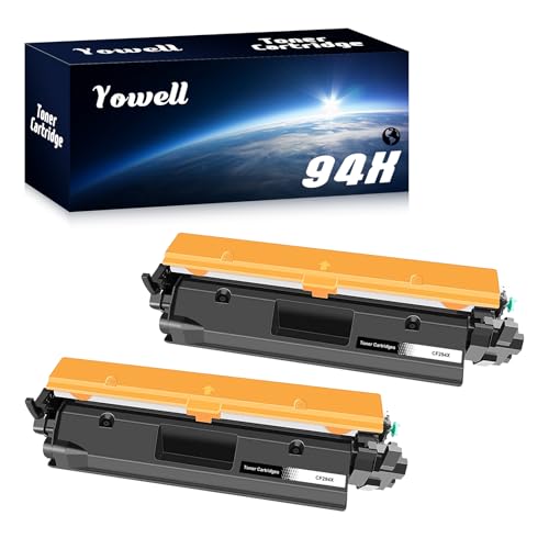 94X CF294X Toner Kompatible Ersatz für HP 94X CF294X 94A CF294A für Laserjet Pro MFP M148dw M148fdw M149fdw M118dw M148 M149,2er Pack von Yowell