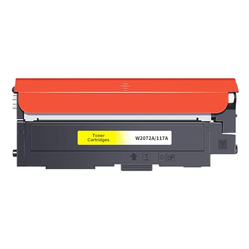 Toner 117A Gelb,1er Pack, Kompatible für HP 117A Toner Gelb von Yowell