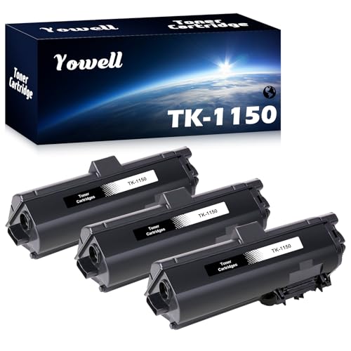 Yowell 3X TK-1150 Toner Kompatibel für Kyocera TK1150 TK-1150 Schwarz für ECOSYS M2135dn M2635dn M2635dnw M2735dw P2235d P2235dn P2235dw P2200 P2230 Series Yowell 3X TK-1150 Toner Kompatibel für Kyocera TK1150 TK-1150 Schwarz für ECOSYS M2135dn M2635dn M2635dnw M2735dw P2235d P2235dn P2235dw P2200 P2230 Series von Yowell