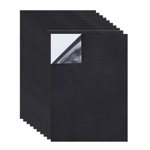 10 Stück Selbstklebende EVA Schaumstoffplatten, 210 x 300 x 1 mm, Rutschfest für Möbel, Türen, Fenster, DIY & Basteln (Schwarz) von Yphzmtz