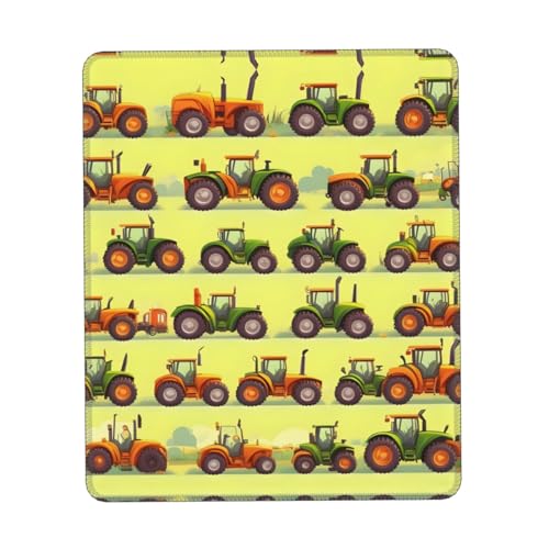 Yqslyqs Green Fields Farming Machine Print Square Mousepad Rubber Mousepad with for Gaming Office, Mousepad Yqslyqs Green Fields Farming Machine Print Square Mousepad Rubber Mousepad with for Gaming Office, Mousepad von Yqslyqs
