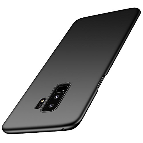 Hülle Kompatibel mit Samsung Galaxy S9 plus Hülle PC Handyhülle von Ultra-Slim Case, Dünne Crystal Schutzhülle Etui Handy-Tasche Back-Cover Bumper für Samsung galaxy s9 Phone (Galaxy s9 plus, schwarz) von Yrzper