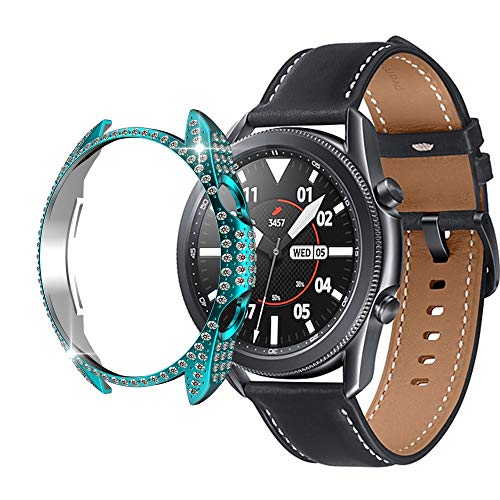 Kompatibel mit Samsung Galaxy Watch 3 41 mm 45 mm Hülle Volldiamanten PC Beschichtung Bumper Bling Kristall Diamanten Glänzend Glitzer Rahmen Case Harte Schutzhülle für Galaxy Watch 3 (Indigo, 41 mm) Kompatibel mit Samsung Galaxy Watch 3 41 mm 45 mm Hülle Volldiamanten PC Beschichtung Bumper Bling Kristall Diamanten Glänzend Glitzer Rahmen Case Harte Schutzhülle für Galaxy Watch 3 (Indigo, 41 mm) von Yrzper