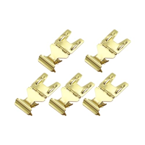 YsXoWiui 5x Schilderclips Preisschildclips Verstellbarer Clip auf Etikettenhalter Ständer Kleiderständer Schilder für Einkaufszentren Regalkarten Körbe, Gold YsXoWiui 5x Schilderclips Preisschildclips Verstellbarer Clip auf Etikettenhalter Ständer Kleiderständer Schilder für Einkaufszentren Regalkarten Körbe, Gold von YsXoWiui