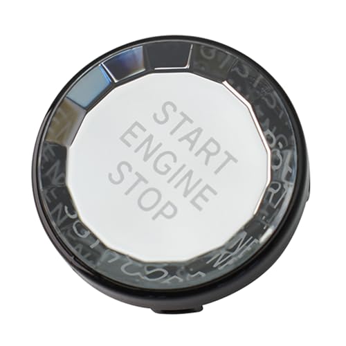 Ysbxitu Auto start Stopp Taste passt für Bmw Crystal start stop knopf Motor Abdeckung passt für Bmw 1er E87 3er E90 E91 E92 E93 5er E60 X1 E48 X3 E83 X5 E70 X6 E71 E72 Z4 E89 Motorstartknopf- Schwarz von Ysbxitu