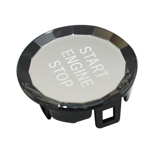 Ysbxitu Auto Start Stopp Taste Button passt für BMW Start Stop knopf Motor Abdeckung passt für BMW 3er 2020 2021 G20 330i 320i 325i 320li 330e 330li 325li xdriver Motorstartknopf Schalter-Schwarz von Ysbxitu