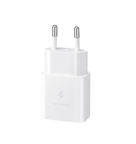 USB C Ladegerät PD 15W, Schnellladegerät Typ C Handy Netzteil Stecker Adapter für Samsung Galaxy S21 S20 S10 S9 S8 Plus S10e A51 A50 A34 A33 A20e A14 A13, iPhone 12/13/14/15/11 Pro iPad/Air weiß von Ysevnotan