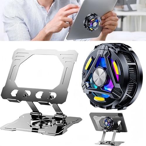 Kühler, Tablet Kühler mit Halterung Handy Kühler Magnet mit DREI Temperaturen Einstellbar Magnetischer Tablet-Kühler für Handy Tablet und Laptops Kühler, Tablet Kühler mit Halterung Handy Kühler Magnet mit DREI Temperaturen Einstellbar Magnetischer Tablet-Kühler für Handy Tablet und Laptops von Ysislybin