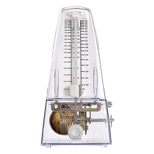 Mechanisches Metronom, Klassisches Dreieck Tempo Mechanisches MetronomTransparent Elegantes Vintage-Design Musik-Timer Beat Rhythmus Tracking für Klavier Gitarre Guzheng Violine Schlagzeug Mechanisches Metronom, Klassisches Dreieck Tempo Mechanisches MetronomTransparent Elegantes Vintage-Design Musik-Timer Beat Rhythmus Tracking für Klavier Gitarre Guzheng Violine Schlagzeug von Ysislybin