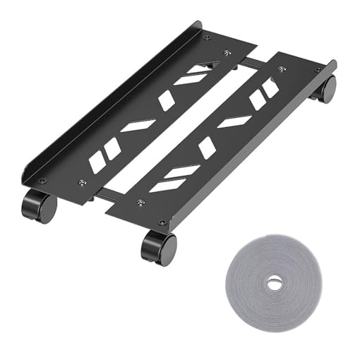 PC Ständer, PC Halterung Unter Schreibtisch,Metall PC Ständer für PC-Tower, Computer Desktop Ständer, Universal verstellbare CPU Ständer mit Rollen,für PC Tower, Drucker, Topfpflanzen verwendet Werden PC Ständer, PC Halterung Unter Schreibtisch,Metall PC Ständer für PC-Tower, Computer Desktop Ständer, Universal verstellbare CPU Ständer mit Rollen,für PC Tower, Drucker, Topfpflanzen verwendet Werden von Ysislybin