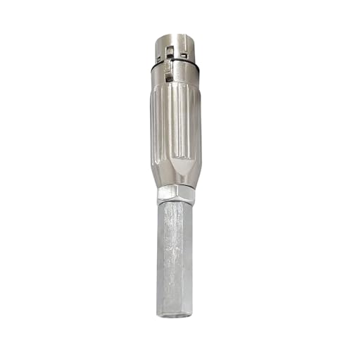 Ysislybin 3XLR Adapter M8 Anschlussstücke, XLR-auf-XLR-Gender-Changer-Adapter, 3XLR Adapter Buchsenkopf Konvertierung zu Vac-U-Lock Air Quick Connector, für Hubkolbenmotor Linearantrieb Ysislybin 3XLR Adapter M8 Anschlussstücke, XLR-auf-XLR-Gender-Changer-Adapter, 3XLR Adapter Buchsenkopf Konvertierung zu Vac-U-Lock Air Quick Connector, für Hubkolbenmotor Linearantrieb von Ysislybin