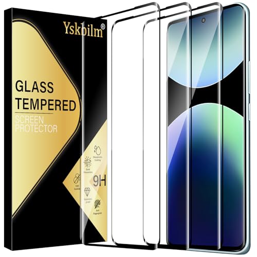3 Stück Schutzglas für Xiaomi Redmi Note 14 Pro / Redmi Note 14 Pro Plus 5G / Redmi Note 14 Pro+ Panzerglas,9H Härte, Blasenfreie Fingerabdruck-ID Unterstützen,3D Touch,Anti-Bläschen DisplaySchutzglas 3 Stück Schutzglas für Xiaomi Redmi Note 14 Pro / Redmi Note 14 Pro Plus 5G / Redmi Note 14 Pro+ Panzerglas,9H Härte, Blasenfreie Fingerabdruck-ID Unterstützen,3D Touch,Anti-Bläschen DisplaySchutzglas von Yskbilm