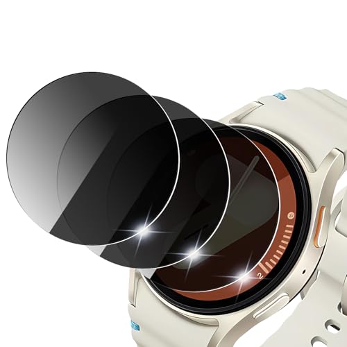 Yskbilm Displayschutzfolie für Samsung Galaxy Watch 7/6/5/4/FE 40 mm, 40 mm, 9H Härte, Anti-Peeping, ultradünn, gehärtetes Glas, Displayschutzfolie für Samsung Galaxy Watch 7/6/5/4/FE 40 mm, 3 Stück Yskbilm Displayschutzfolie für Samsung Galaxy Watch 7/6/5/4/FE 40 mm, 40 mm, 9H Härte, Anti-Peeping, ultradünn, gehärtetes Glas, Displayschutzfolie für Samsung Galaxy Watch 7/6/5/4/FE 40 mm, 3 Stück von Yskbilm