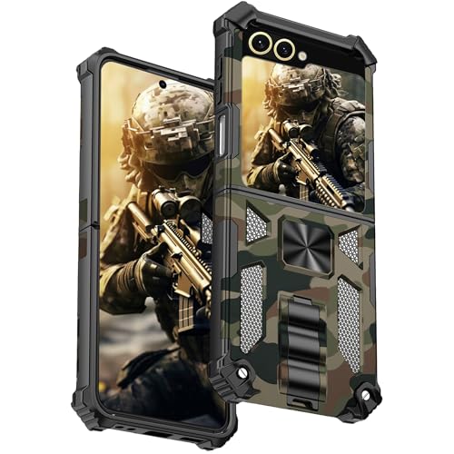 Ysnzaq Camo Schutzhülle für Motorola Razr 50 Ultra/Razr+ 2024, Militärqualität, strapazierfähig, stoßfest, Schutz, drehbarer Ringständer, Handyhülle für Motorola Razr Plus 2024/Razr 50 Ultra MC, Ysnzaq Camo Schutzhülle für Motorola Razr 50 Ultra/Razr+ 2024, Militärqualität, strapazierfähig, stoßfest, Schutz, drehbarer Ringständer, Handyhülle für Motorola Razr Plus 2024/Razr 50 Ultra MC, von Ysnzaq