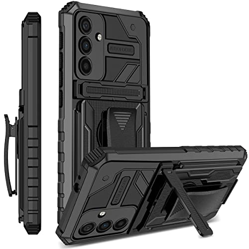 Ysnzaq Gürtel Clip Handyhülle für Samsung Galaxy A13 /Galaxy A04S, Armor Hülle Militärischer Schutz Schutzhülle Rugged Stoßfest mit Bumper Case für Samsung Galaxy A04S /Galaxy A13 JGBJ Schwarz Ysnzaq Gürtel Clip Handyhülle für Samsung Galaxy A13 /Galaxy A04S, Armor Hülle Militärischer Schutz Schutzhülle Rugged Stoßfest mit Bumper Case für Samsung Galaxy A04S /Galaxy A13 JGBJ Schwarz von Ysnzaq