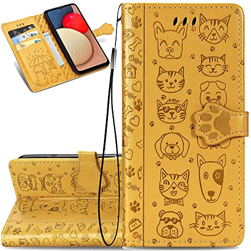 Ysnzaq Handyhülle für Samsung Galaxy A71 4G Leder Hülle, Premium Schutzhülle Cute Cat Dog Muster Wallet Case Klapphüllen Magnetverschluss Cover für Samsung Galaxy A71 4G. Cat Dog Yellow CD. Ysnzaq Handyhülle für Samsung Galaxy A71 4G Leder Hülle, Premium Schutzhülle Cute Cat Dog Muster Wallet Case Klapphüllen Magnetverschluss Cover für Samsung Galaxy A71 4G. Cat Dog Yellow CD. von Ysnzaq