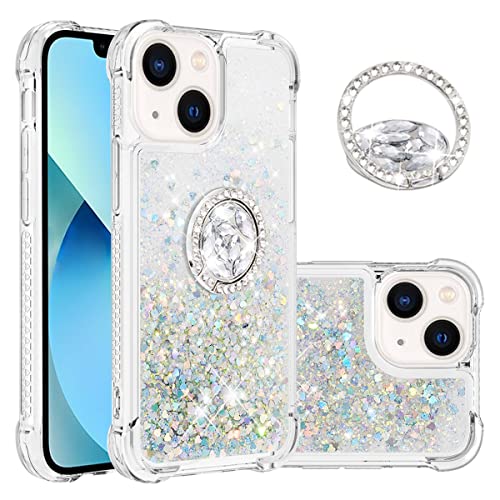Ysnzaq Liquid Hülle für iPhone 14 Plus, Flüssigkeit Quicksand Fließende Soft TPU Silikon Case mit 360 Grad Ring Ständer Stoßfest Schutzhülle für Apple 14 Plus/iPhone 14 Plus 6.7 inch.YBZ Colorful Ysnzaq Liquid Hülle für iPhone 14 Plus, Flüssigkeit Quicksand Fließende Soft TPU Silikon Case mit 360 Grad Ring Ständer Stoßfest Schutzhülle für Apple 14 Plus/iPhone 14 Plus 6.7 inch.YBZ Colorful von Ysnzaq