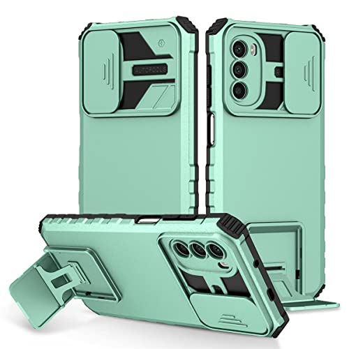 Ysnzaq für Motorola Moto G42 Hülle mit Kameraschutz, Premium Hybrid PC + TPU Ultra Dünne Stylish Stoßfest Rugged Mit Ständer Bumper Handyhülle für Motorola Moto G42.JD Light Blue Ysnzaq für Motorola Moto G42 Hülle mit Kameraschutz, Premium Hybrid PC + TPU Ultra Dünne Stylish Stoßfest Rugged Mit Ständer Bumper Handyhülle für Motorola Moto G42.JD Light Blue von Ysnzaq