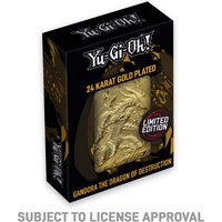 Yu-Gi-Oh! 24k gold plated Gandra the Dragon of Destruction ingot by Fanattik von Yu-Gi-Oh!