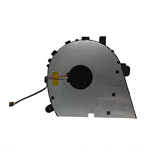 CPU Lüfter Ersatz Kompatibel mit Lenovo Yoga C740-14 C740-14IML Laptop DFS2001054A0T FLMT von YuYue Electronic