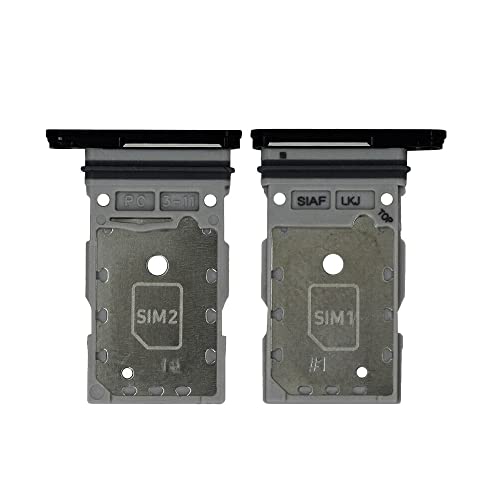 Dual SIM Double Card Tray Slot Halter Ersatz Kompatibel mit Samsung Galaxy S23 Ultra 5G 6.8 Zoll Phantom Schwarz Dual SIM Double Card Tray Slot Halter Ersatz Kompatibel mit Samsung Galaxy S23 Ultra 5G 6.8 Zoll Phantom Schwarz von YuYue Electronic