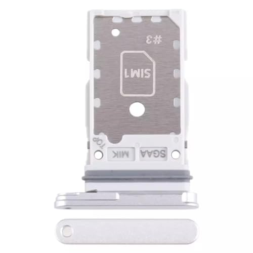YuYue Electronic Dual SIM Fach Micro SD Kartenhalter Slot Pin Ersatzteil Kompatibel mit Samsung Galaxy S23 FE 5G SM-S711B Silber YuYue Electronic Dual SIM Fach Micro SD Kartenhalter Slot Pin Ersatzteil Kompatibel mit Samsung Galaxy S23 FE 5G SM-S711B Silber von YuYue Electronic