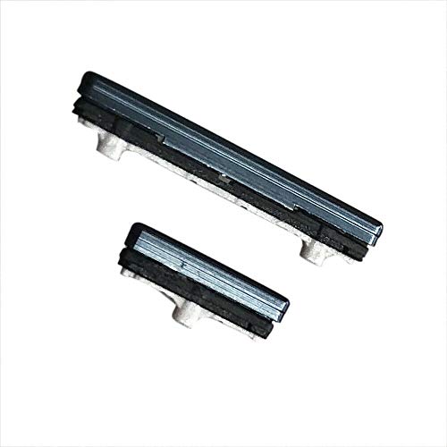 YuYue 2X EIN-/Ausschalten Volume Button Key Ersatz kompatibel mit Samsung Galaxy Note 10 + Plus 6,8" Seitentasten Teil schwarz von YuYue
