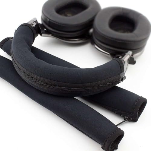 1 x Kopfhörer-Schutz mit Reißverschluss für Audio Technica ATH MSR7 M20 M30 M40 M40X M50X SX1 Kopfhörer-Zubehör, Kopfhörer, Ohrhörer und Zubehör (schwarz) von YuanHolumid