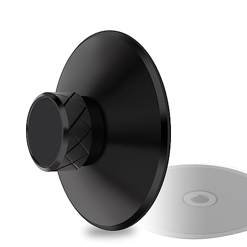 YuanYong Audiophile Plattenspieler Gewicht Stabilisator 113G Edelstahl Schallplatten Gewichte mit weicher Bodenpolsterung Stabilisierende Drehzahl für Plattenspieler,Vinyl-Scheiben-Player(Schwarz) von YuanYong