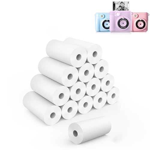 Yuannee Thermopapier für Kinderkamera,15 PCS Druckpapier für Kinder Druck Kamera Mini Nachfüllpapier für Sofortbildkamera Nachfülldruckpapier für Kinder Sofortbildkameras Mobiler 57mm x 25mm Yuannee Thermopapier für Kinderkamera,15 PCS Druckpapier für Kinder Druck Kamera Mini Nachfüllpapier für Sofortbildkamera Nachfülldruckpapier für Kinder Sofortbildkameras Mobiler 57mm x 25mm von Yuannee