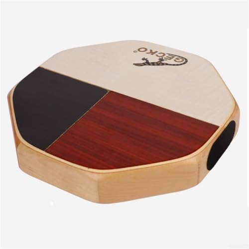 Yuanpgky Cajon Drum Box mit Snare- und Bass-Ton, tragbare Reise-Cajon-Beatbox-Trommel für Zuhause und draußen, akustisches Percussion-Instrumen Yuanpgky Cajon Drum Box mit Snare- und Bass-Ton, tragbare Reise-Cajon-Beatbox-Trommel für Zuhause und draußen, akustisches Percussion-Instrumen von Yuanpgky