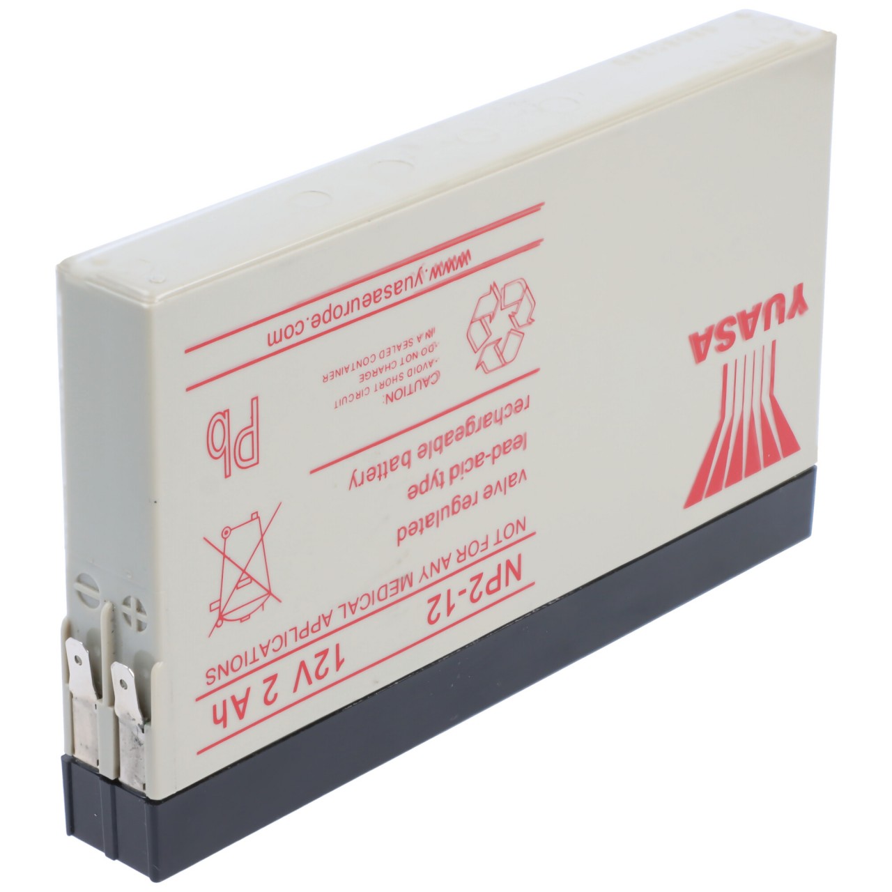 YUASA NP2-12 Akku Blei PB 12 Volt 2000mAh, nicht mehr lieferbar, dafür liefern wir einen baugleichen Akku YUASA NP2-12 Akku Blei PB 12 Volt 2000mAh, nicht mehr lieferbar, dafür liefern wir einen baugleichen Akku von Yuasa