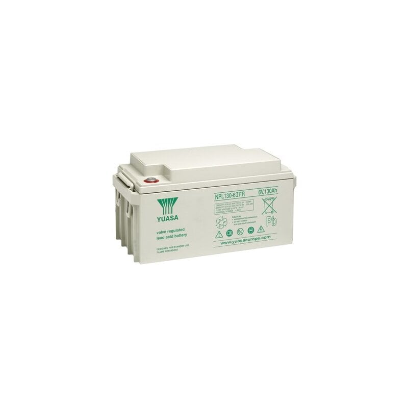 Yuasa Blei-Akku NPL130-6IFR Pb 6V / 130Ah 10-12 Jahresbatterie, M6 Innen Yuasa Blei-Akku NPL130-6IFR Pb 6V / 130Ah 10-12 Jahresbatterie, M6 Innen von Yuasa