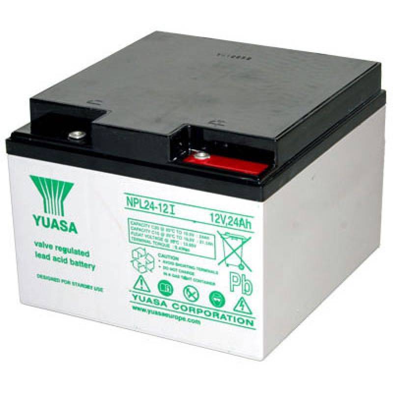Yuasa NPL24-12i PB Blei Akku, mit M5 versenktem Schraubanschluss 175x165x125mm von Yuasa