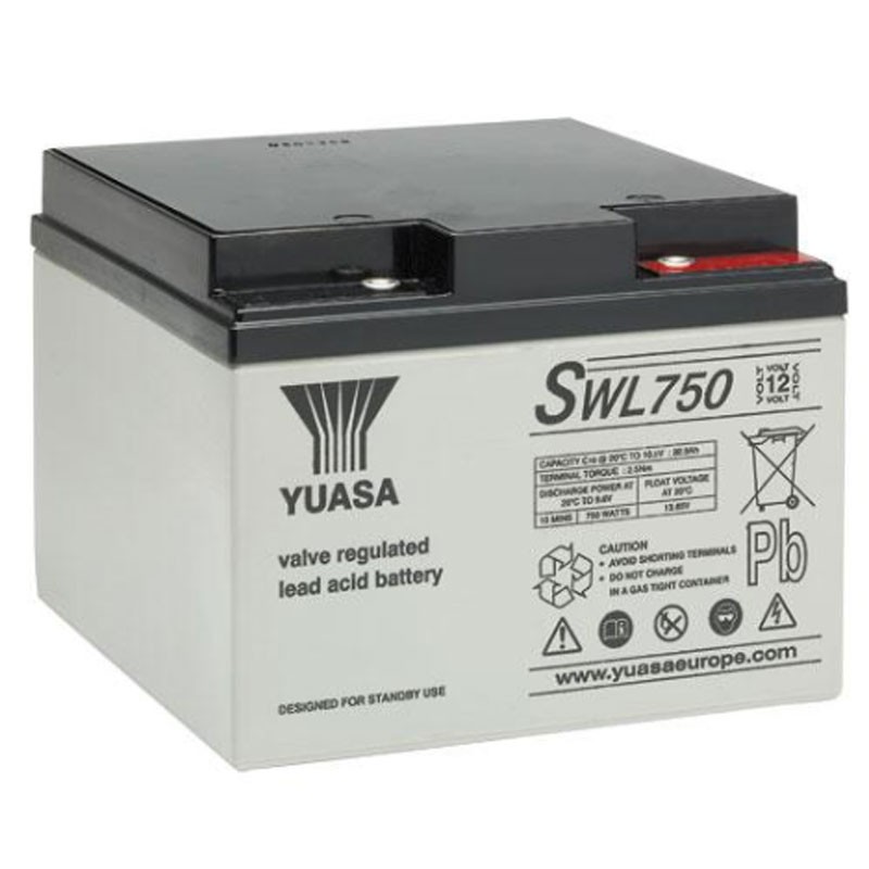 Yuasa SWL750 12V 25Ah Blei Akku Yuasa High Rate VRLA Battery Capacity at 20-hour Rate Ah: 25 Yuasa SWL750 12V 25Ah Blei Akku Yuasa High Rate VRLA Battery Capacity at 20-hour Rate Ah: 25 von Yuasa